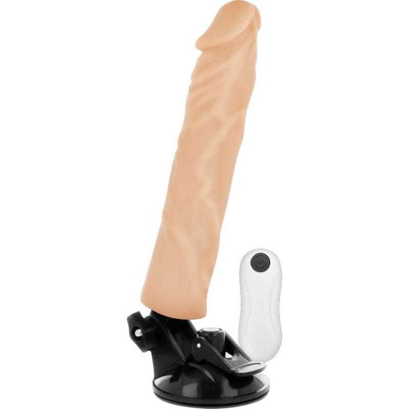 Basecock - vibrador realistico control remoto natural 21 cm