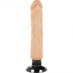 Basecock - vibrador realistico 2-1 natural 20 cm