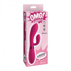 Omg mood silicone vibrador rosa