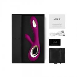 Lelo soraya wave vibrador rabbit deep rose