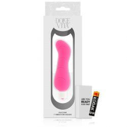 Dolce vita - g-spot vibrador silicona rosa