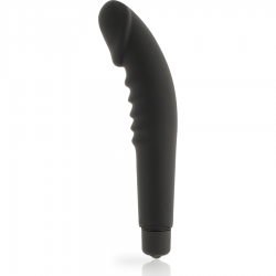 Dolce vita - realistic pleasure vibrador silicona negro