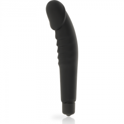 Dolce vita - realistic pleasure vibrador silicona negro