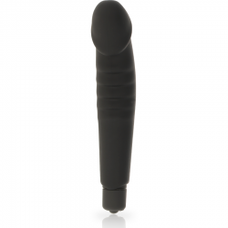 Dolce vita - realistic pleasure vibrador silicona negro