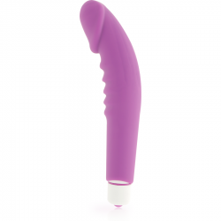 Dolce vita - realistic pleasure vibrador silicona lila