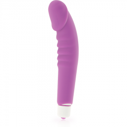 Dolce vita - realistic pleasure vibrador silicona lila