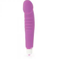 Dolce vita - realistic pleasure vibrador silicona lila