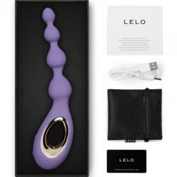 Lelo - soraya beads masajeador anal violeta