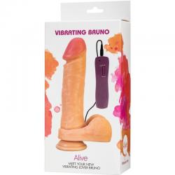 Alive - bruno pene realistico vibrador 22 cm