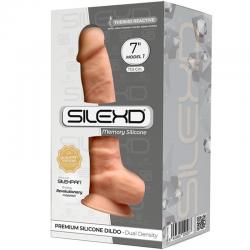 Silexd - modelo 1 pene realistico silicona premium silexpan 17.5 cm