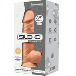 Silexd - modelo 1 pene realistico silicona premium silexpan 21.5 cm