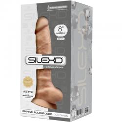 Silexd - modelo 1 pene realistico silicona premium silexpan 20 cm