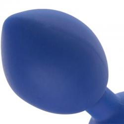 Alive - triball bolas anales silicona azul 15 cm