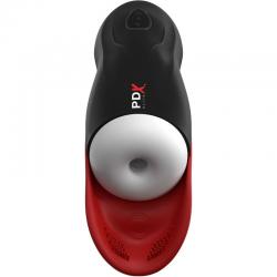 Pdx elite - masturbador stroker fap-o-matic pro con base para testiculos