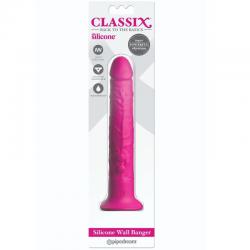 Classix - dildo wall banger silicona 15 cm rosa