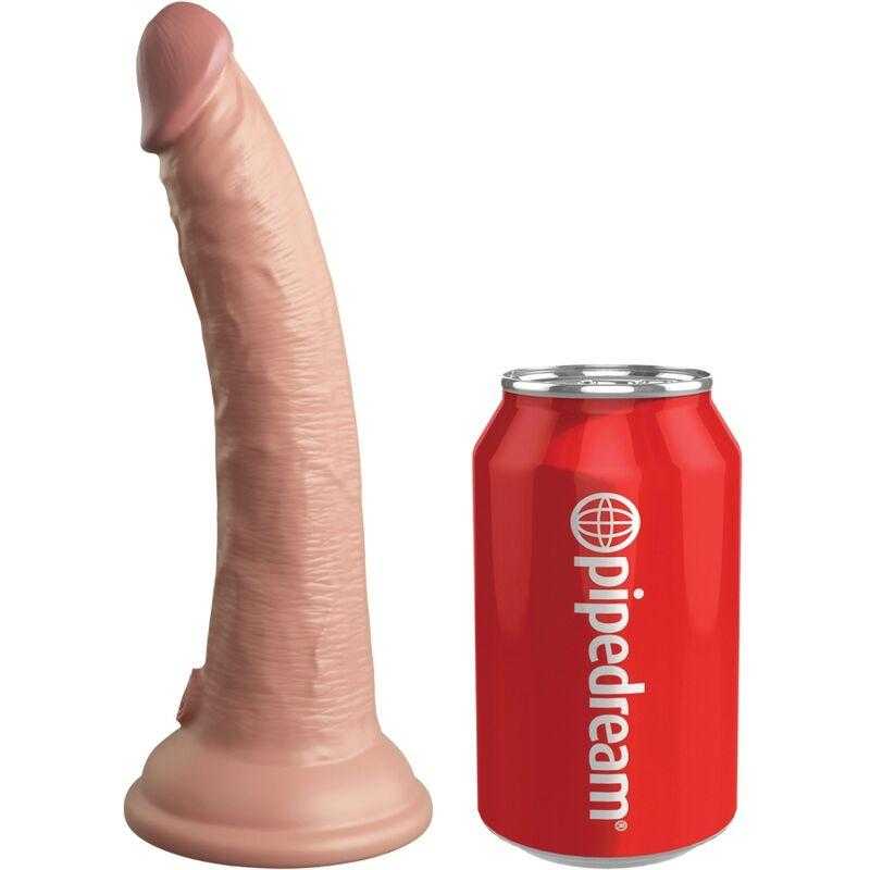 King cock elite - dildo realistico silicona 17.8 cm