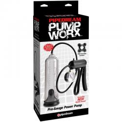 Pump worx - bomba de potencia pro-gauge transparente