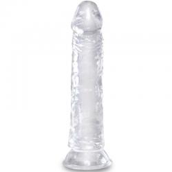 King cock clear - pene realistico 19.7 cm transparente