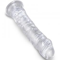 King cock clear - pene realistico 19.7 cm transparente