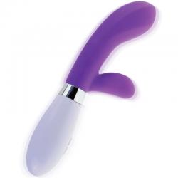 Classix - vibrador rabbit punto g silicona morado