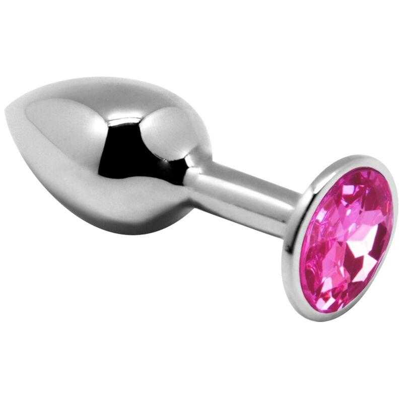 Alive - anal pleasure mini plug metal rosa talla m