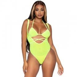 Leg avenue bikini top and body talla unica