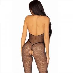 Leg avenue - bodystocking red con doble abertura