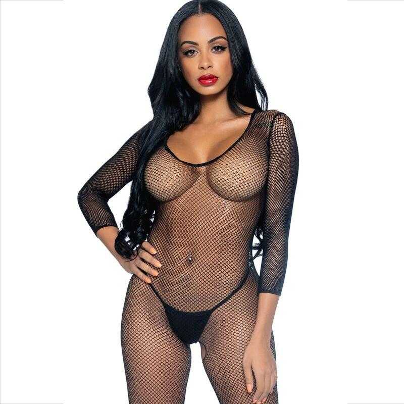 Leg avenue - bodystocking cuello en v