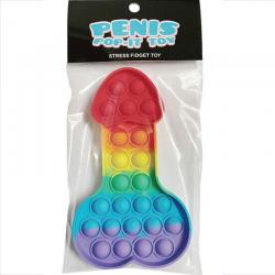 Kheper games - juguete antiestres penis pop-it multicolor