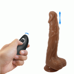 Baile - vibrador realista con ventosa control remoto