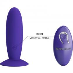 Pretty love - youth plug anal vibrador control remoto violeta