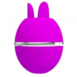 Pretty love - vibrador de silicona redondo gemini ball morado