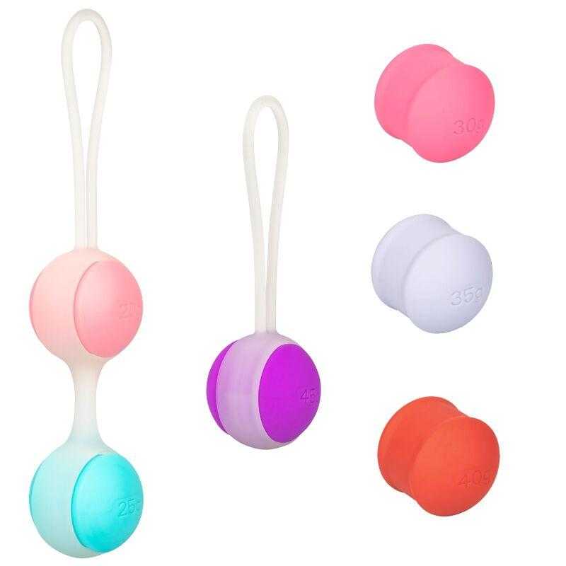 Calex she-ology set bolas kegel intercambiables