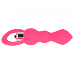 Ohmama - estimulador anal con vibracion 9 cm rosa