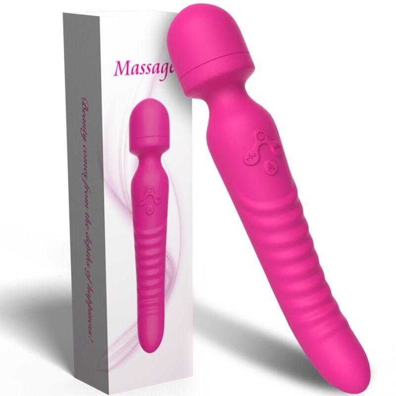 Armony - mission masajeador & vibrador efecto calor fucsia