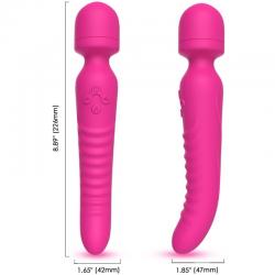 Armony - mission masajeador & vibrador efecto calor fucsia