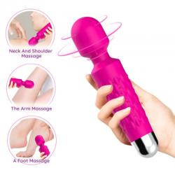 Armony - postman masajeador & vibrador cabeza flexible fucsia