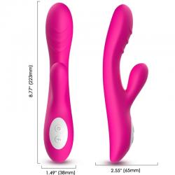 Armony - spark vibrador efecto calor fucsia