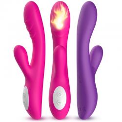 Armony - spark vibrador efecto calor fucsia