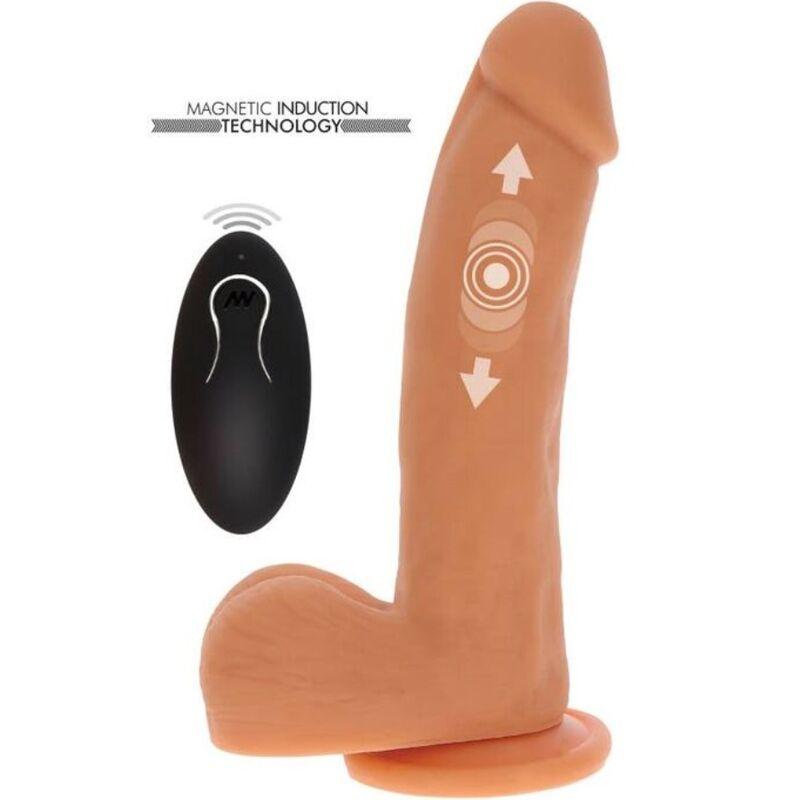 Get real - dildo empuje magnético pulsante natural