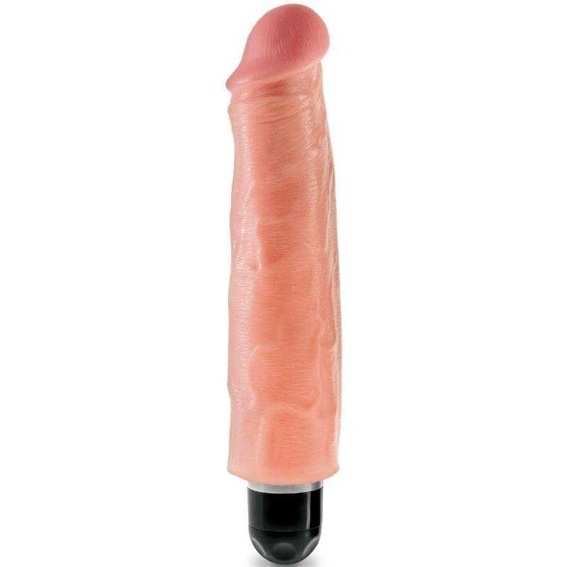 King cock vibrador realistico stiffy 17.8 cm - flesh