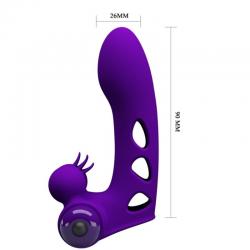 Pretty love - orlando funda de dedo vibrador morado