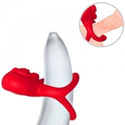 Armony - anillo vibrador corazón rojo