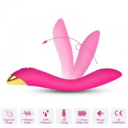 Armony - flamingo vibrador multiposicion fucsia