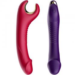 Armony - prince dildo vibrador & rotador rojo