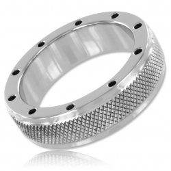 Metalhard anillo metal para pene y testiculos 45mm