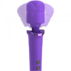 Fantasy for her - masajeador wand para ella recargable & vibrador 50 niveles violeta