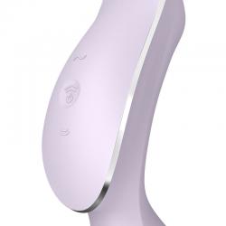 Satisfyer curvy trinity 2 estimulador y vibrador - morado