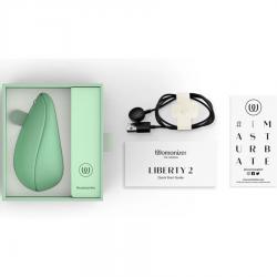 Womanizer - liberty 2 estimulador & succionador clitoris verde claro