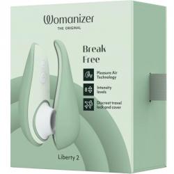 Womanizer - liberty 2 estimulador & succionador clitoris verde claro